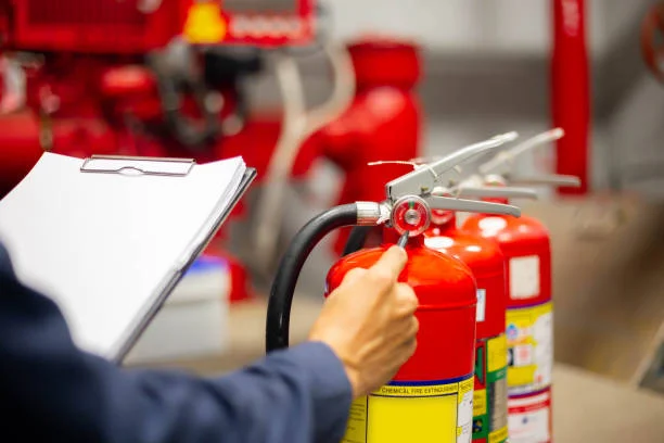 sistema de combate a incêndio industrial
